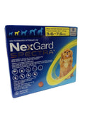 NEXGARD SPECTRA S AMARILLO / 3.5-7.5 KG / 3tabletas