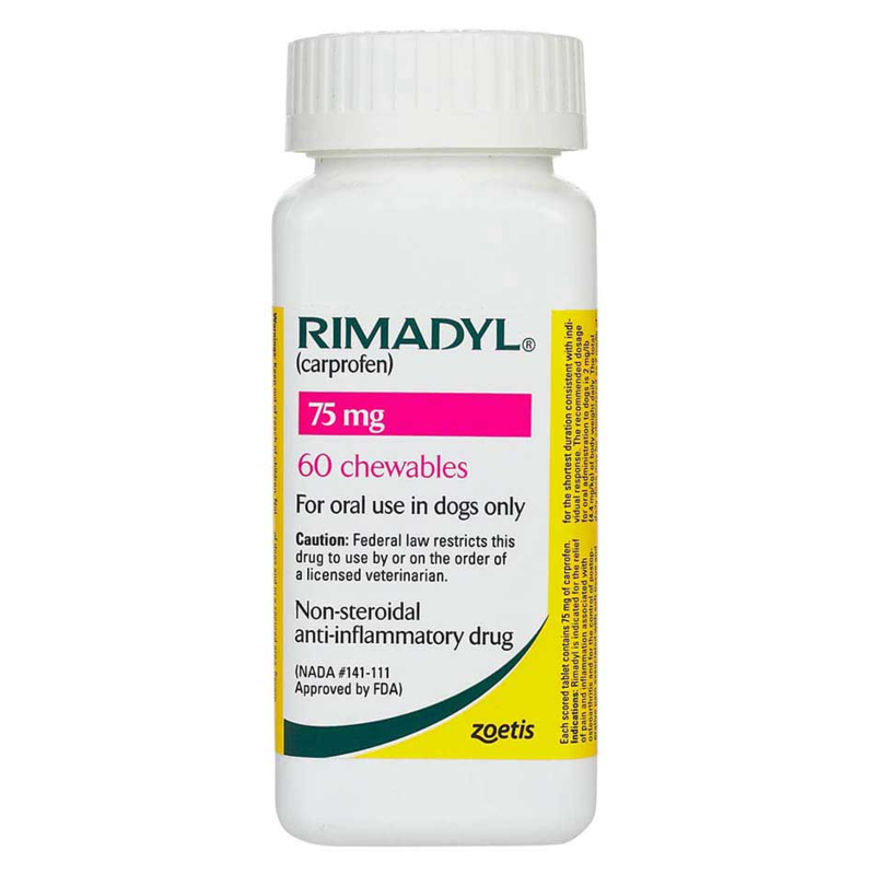 RIMADYL MASTICABLE 75 MG
