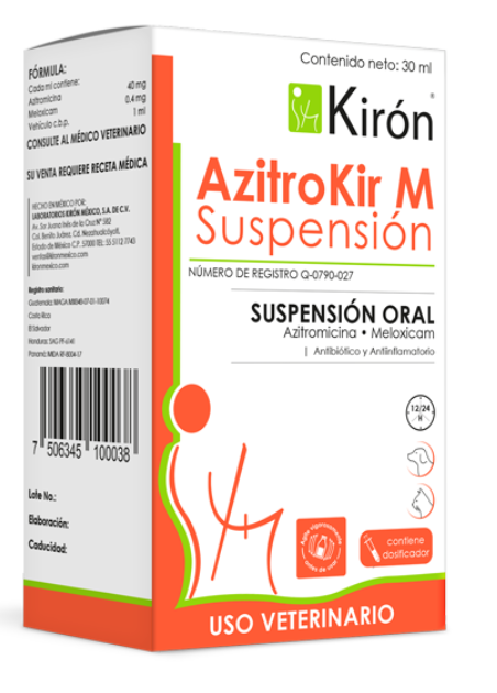 Azitrokir M suspensión Oral 30 ml