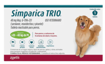 SIMPARICA TRIO GREEN 48MG 20.1-40 KG / 1tbs