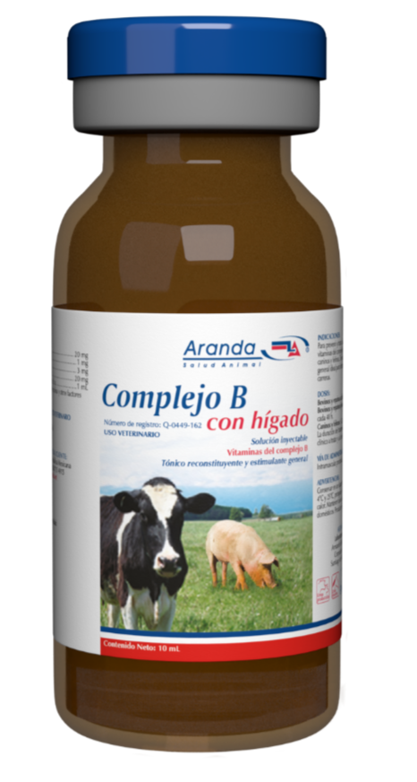 Complejo B con Higado 10 ml