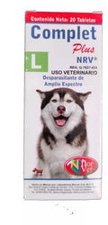 Complet Plus NRV L ( 25 kg ) 20 tabletas