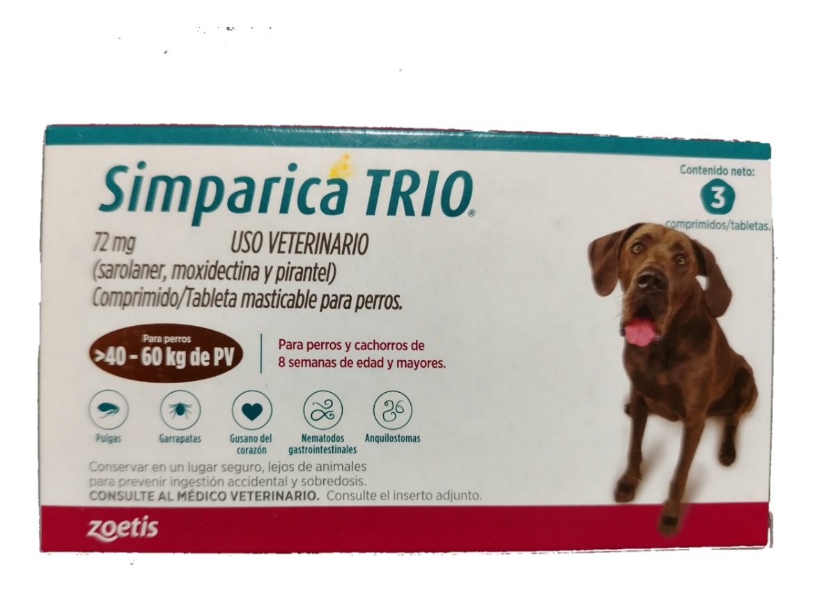 Masticable perros Simp Trio cafe 3 Tab 40-60kg