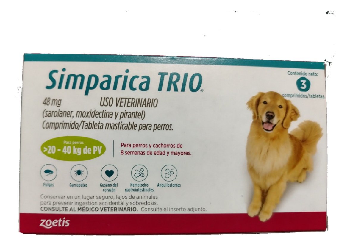 Masticable perros Simp Trio Verde 3 Tab 20-40kg