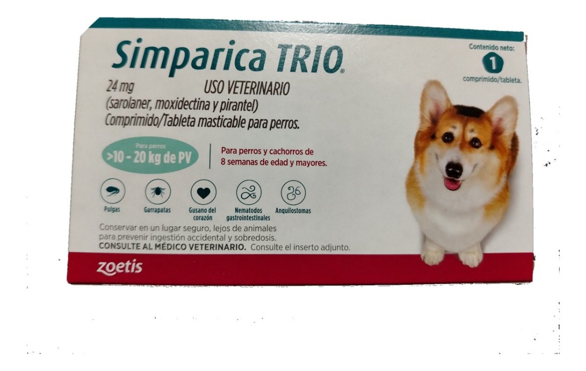 Masticable perros Simp Trio Azul 1 Tab 10-20kg