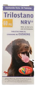 Trilostano XL 60mg, 30 tabs. Tipo Vetoryl