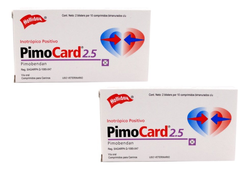 Pimocard 2.5, 2 piezas con 20 tab c/u