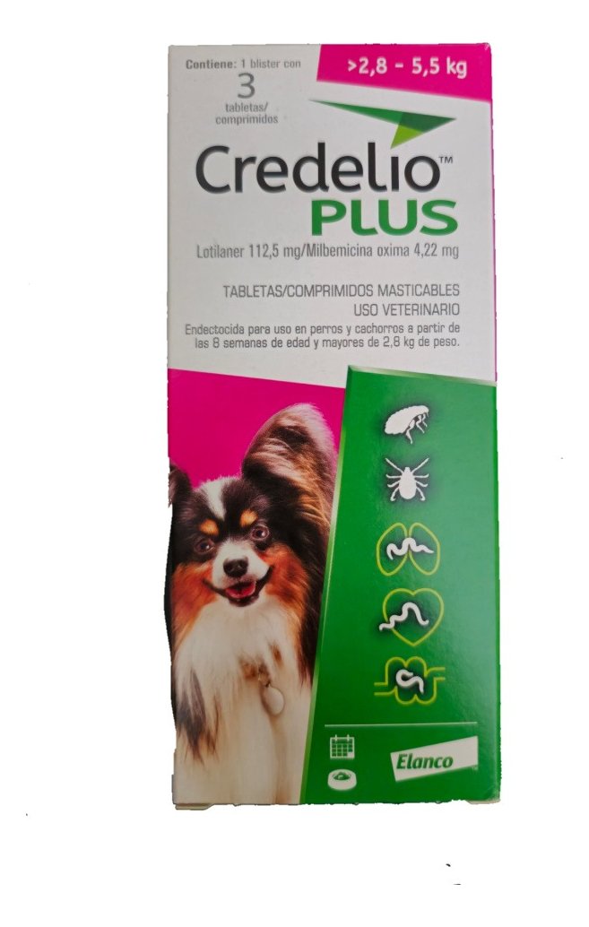 Credelio Plus 2.8-5.5 Kg