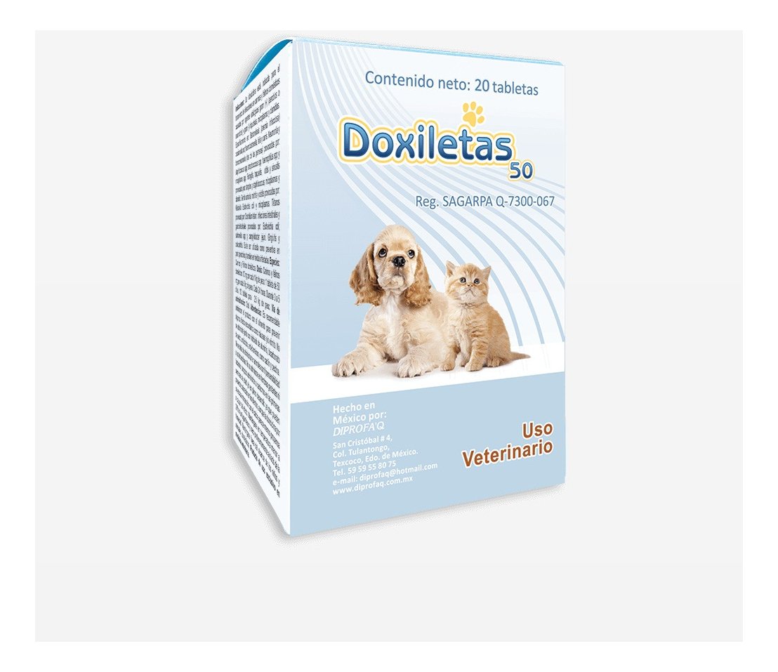 Doxiletas tabletas 50mg