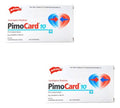 Pimocard 10, 2 piezas con 20 tab c/u