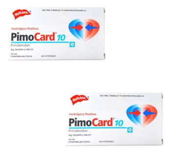 Pimocard 10, 2 piezas con 20 tab c/u
