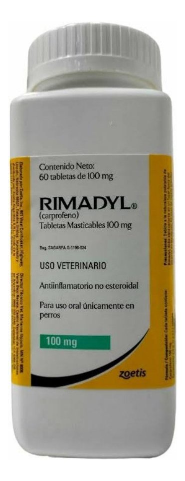 Rimadyl 100mg, 60 tabletas