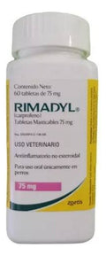 Rimadyl 75mg, 60 tabletas