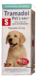 Tramadol Pets NRV S 10mg, 10 Tabletas