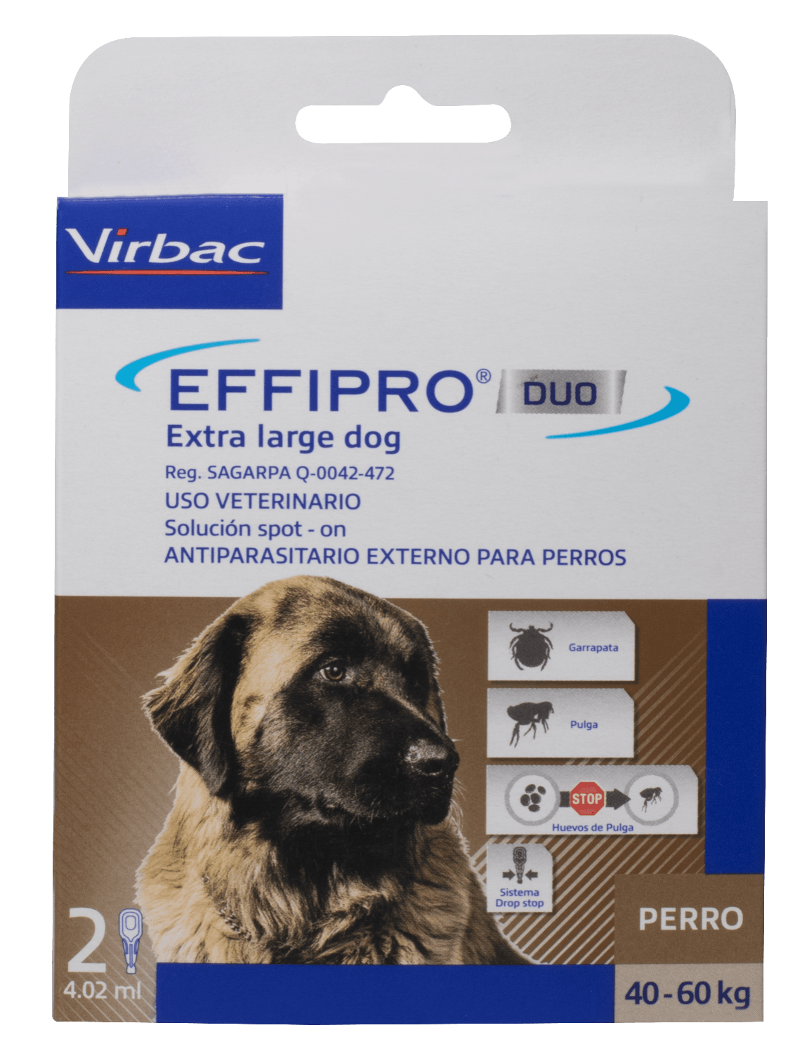 EFFIPRO DUO EXTRA LARGE DOG 40-60 KG