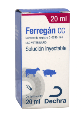 Ferregan cc inyectable 20ml