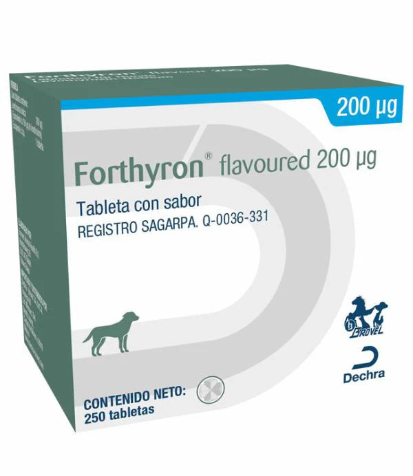 Forthyron 200 mg 100 tabletas