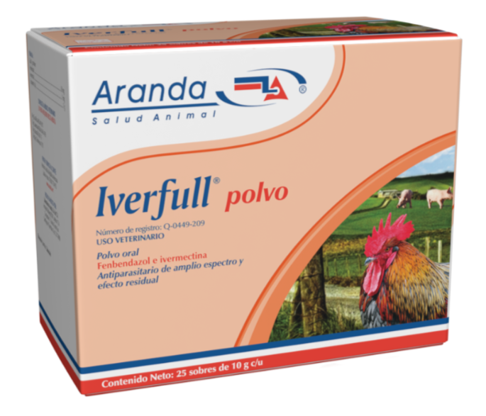 Iverfull Polvo 25 sobres de 10 g