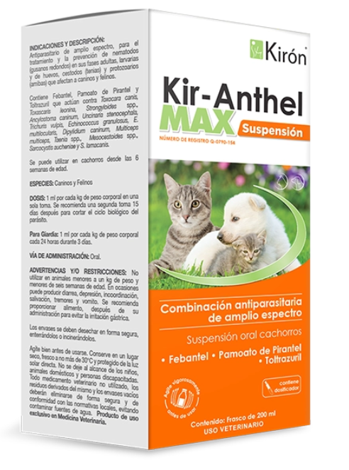 Kir-Anthel Max Suspensión  200ml