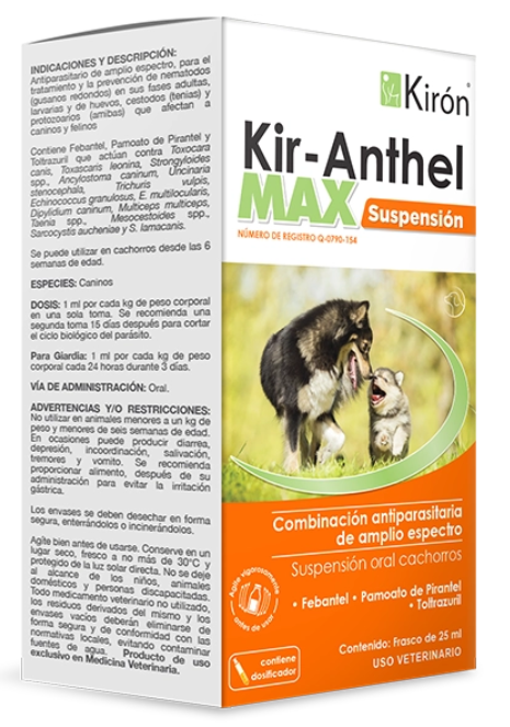 Kir-Anthel Max Suspensión Perro 25 ml