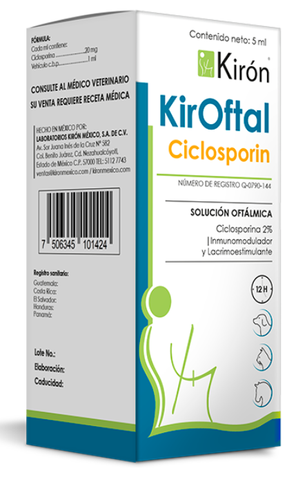 KirOftal Ciclosporin 5 ml