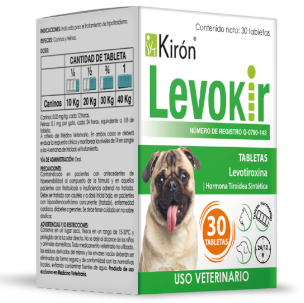 Levokir 30 Tabletas