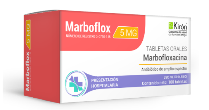 Marboflox 5 mg 100 Tabletas