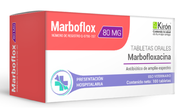 Marboflox 80 mg 100 Tabletas