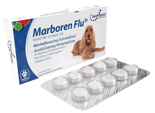Marboren Flu 10 Tabletas