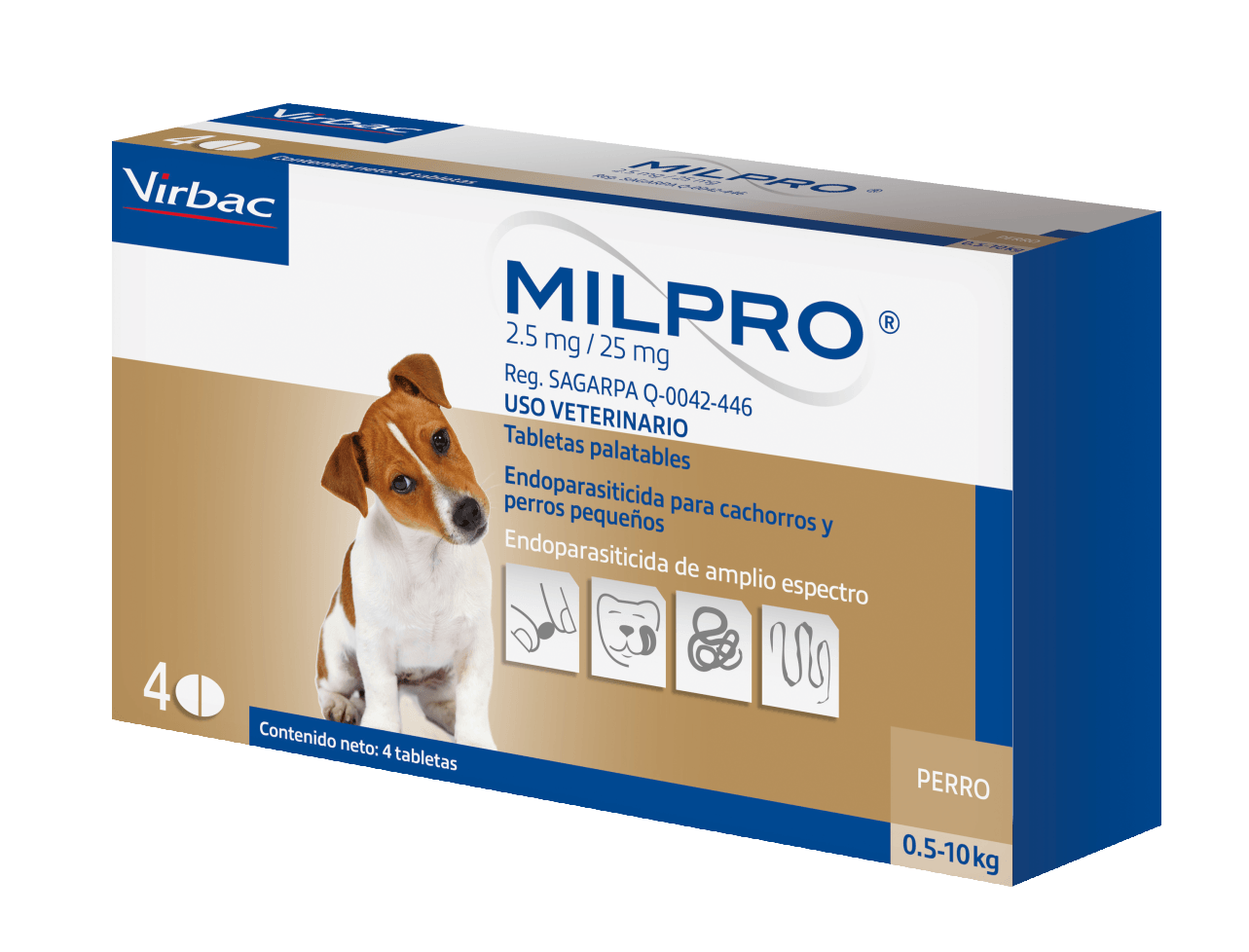 MILPRO 2.5 MG/25 MG PUPPY