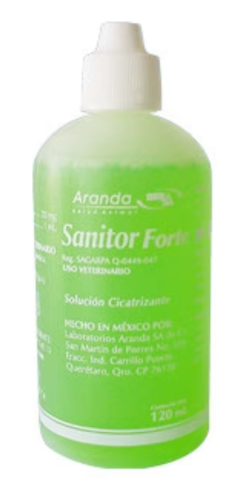 Sanitor Forte Linea Económica 120 ml