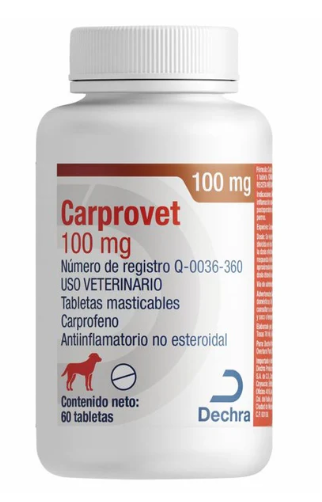 Carprovet 100 mg 60 Tabletas