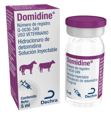 Domidine inyectable 5 ml