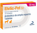 EHRLIC-PET 50  20 Tabletas