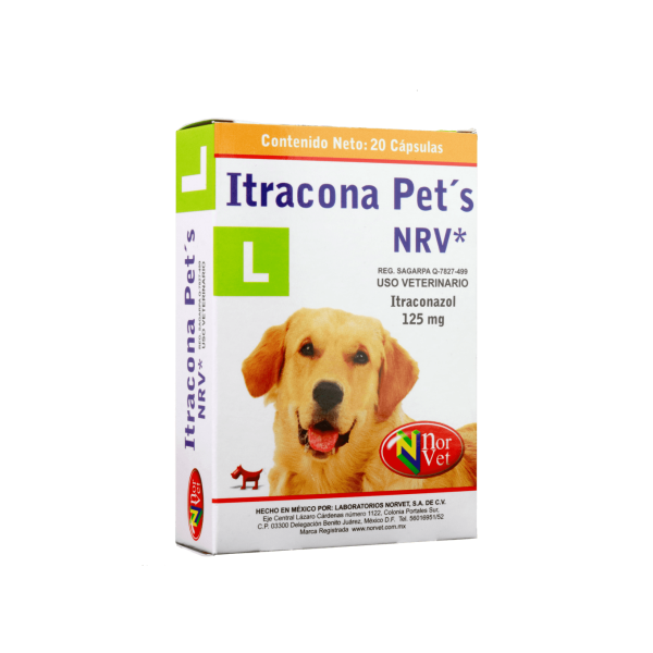 ITRACONA PET'S "L" 125 MG