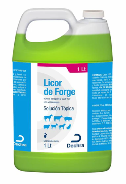 Licor de Forge Solución Tópica 1 lt