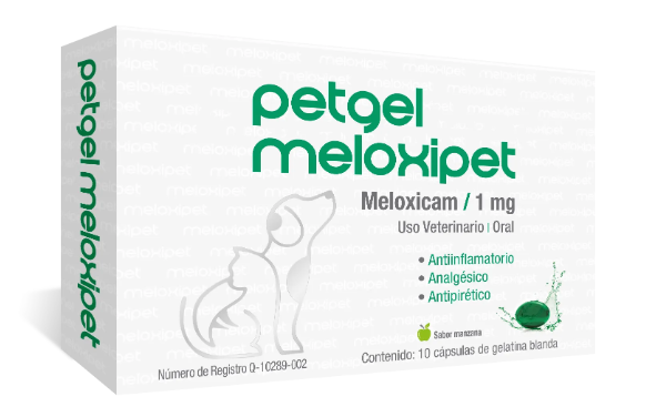 MELOXIPET PETGEL 10 caps 1mg
