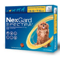 NEXGARD SPECTRA S AMARILLO / 3.5-7.5 KG / 1 Tableta
