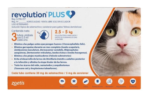 Revolution PLUS Naranja 2.5 a 5 kg 3/P