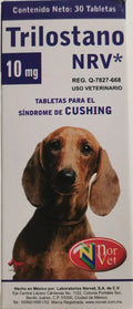 Trilostano M 10mg, 30 tabs. Tipo Vetoryl